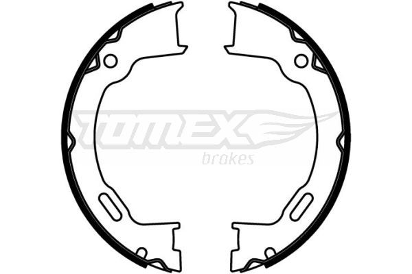 TOMEX BRAKES stabdžių trinkelių komplektas TX 22-62